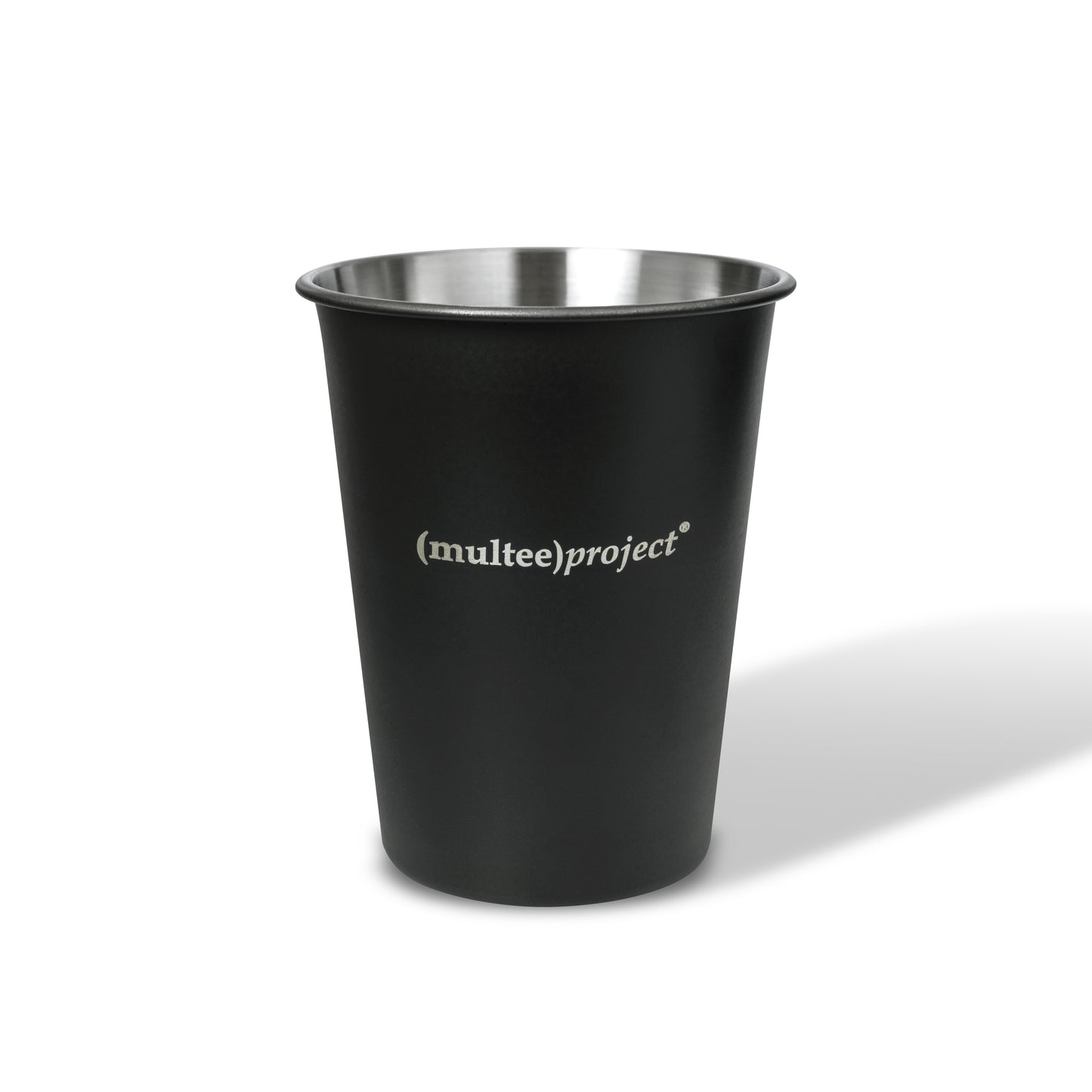 不鏽鋼堆疊杯組 - 霧面黑 | Stainless Steel Stacking Cups Set - Matte Black
