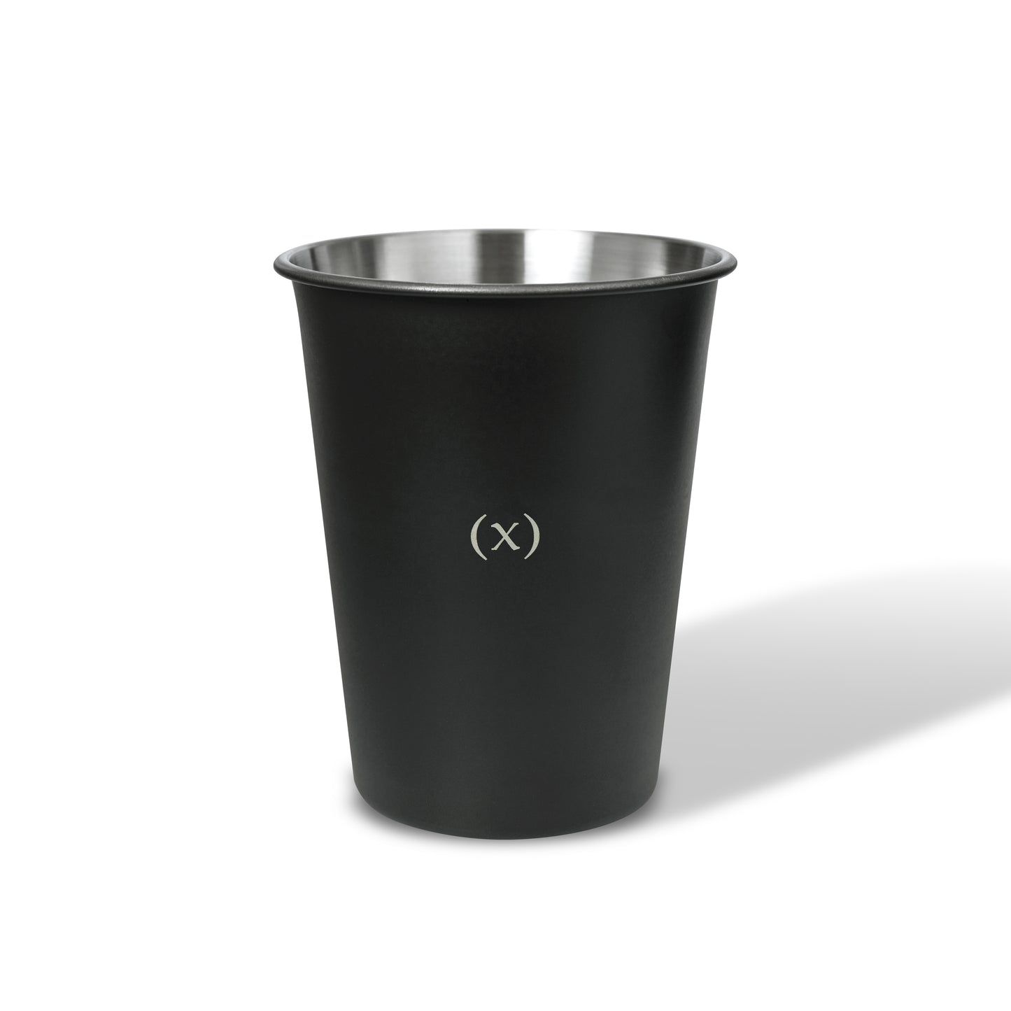 不鏽鋼堆疊杯組 - 霧面黑 | Stainless Steel Stacking Cups Set - Matte Black
