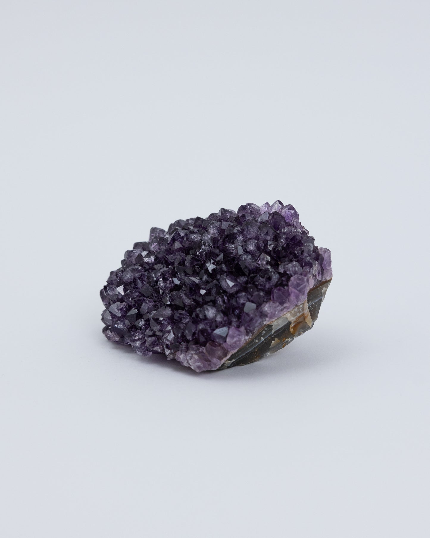 Wooden Base Series: Amethyst Cluster 紫水晶塊