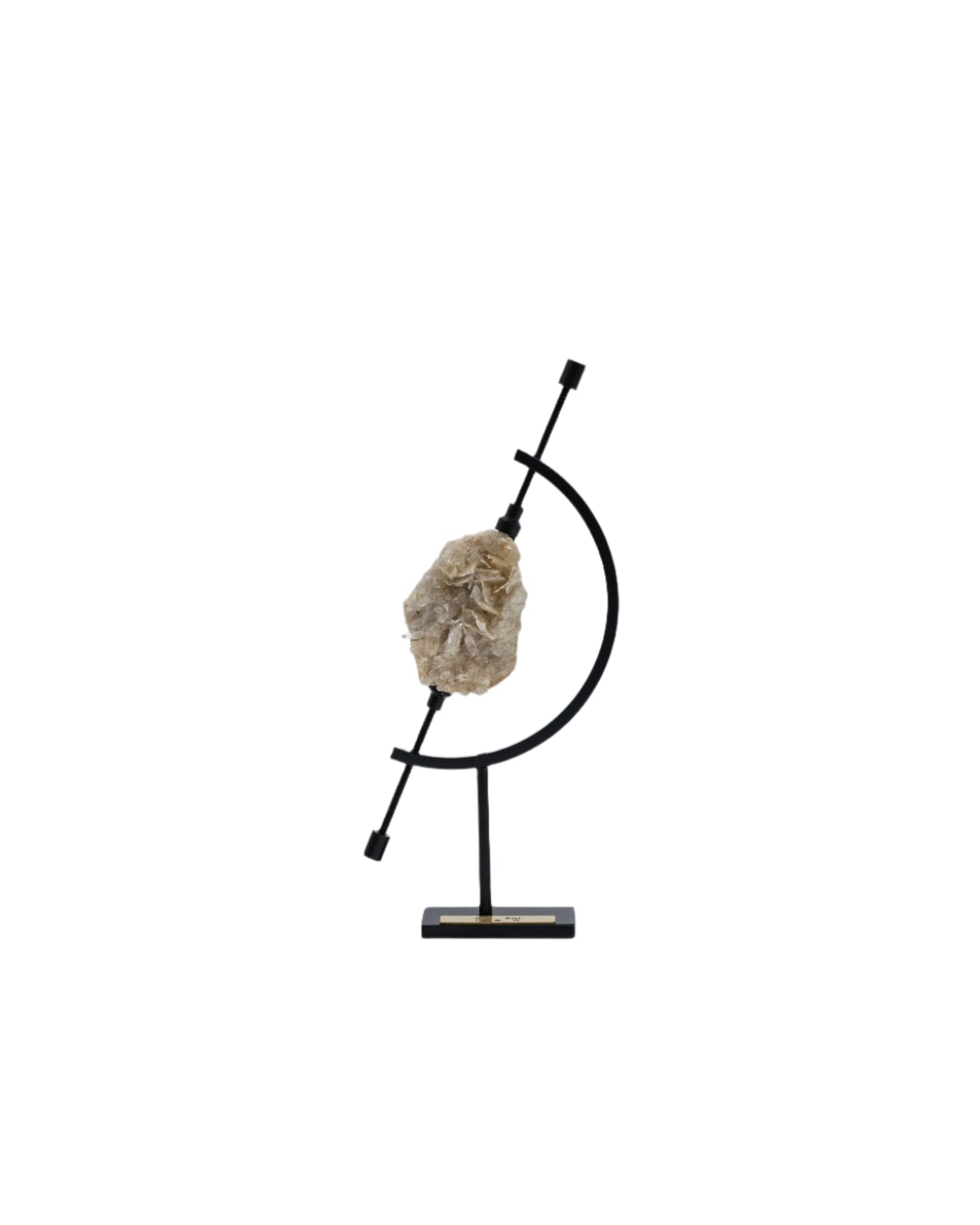 Planet Series: Crystal and White Mica Symbiotic Raw Ornament 水晶與白雲母 共生原礦擺件