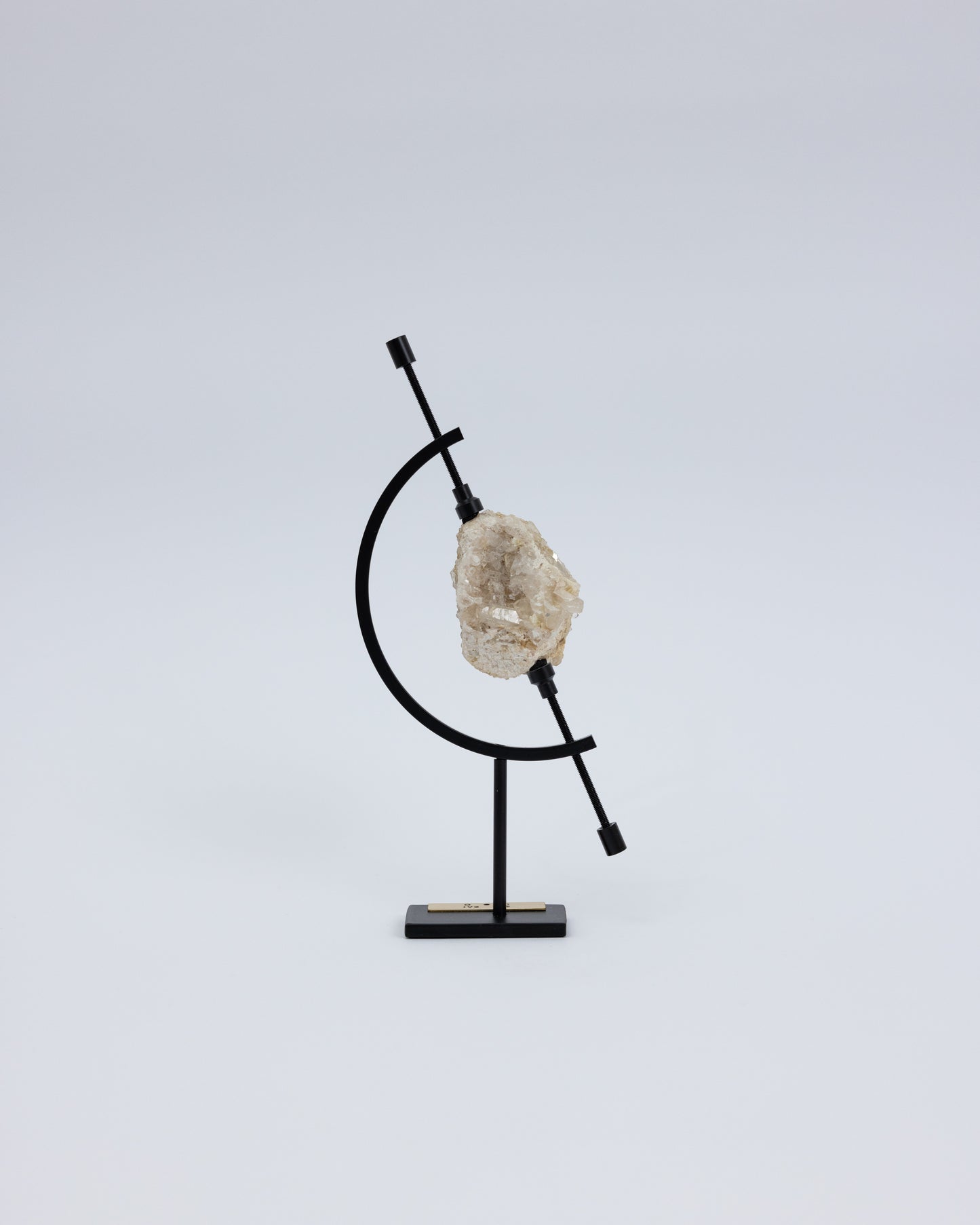 Planet Series: Crystal and White Mica Symbiotic Raw Ornament 水晶與白雲母 共生原礦擺件