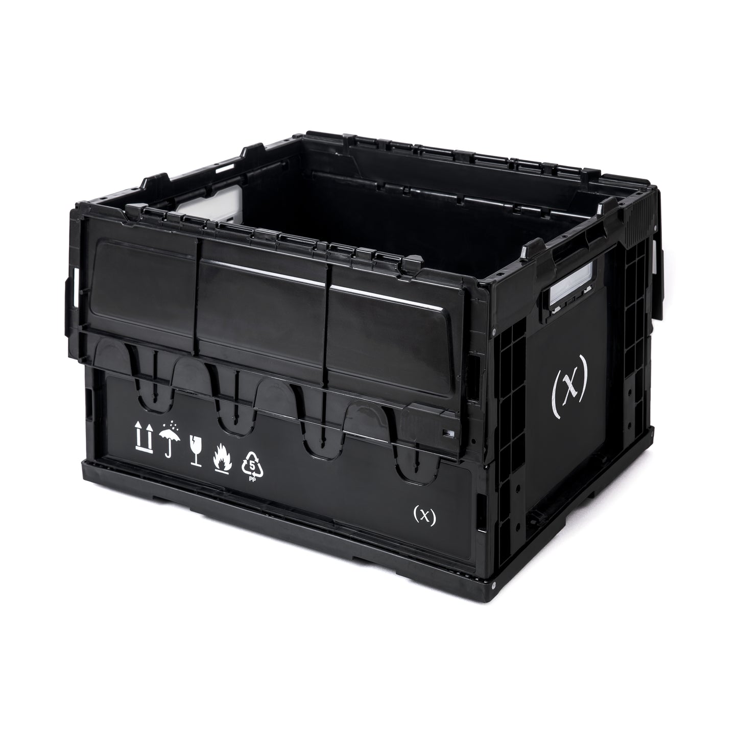 多用途折疊容器 - 漆黑色 | Utility Foldable Container - Jet Black