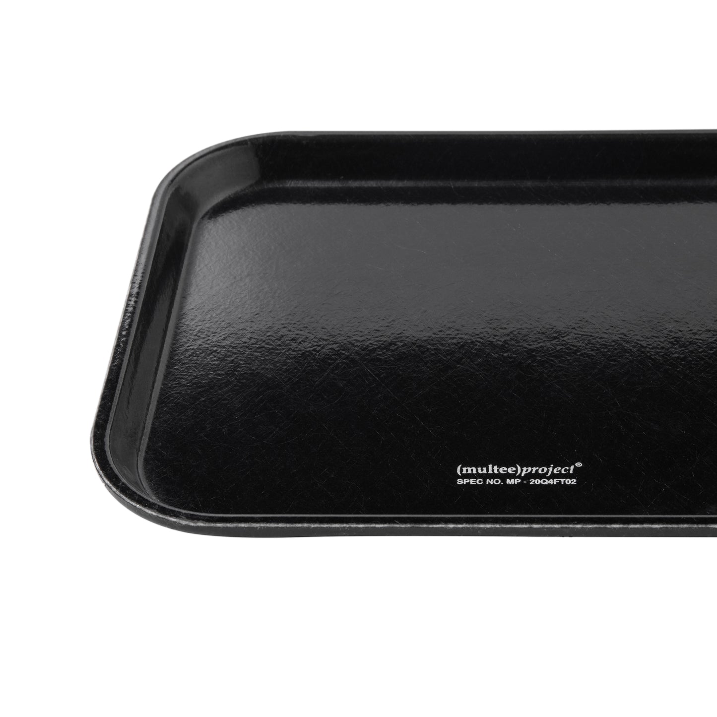 全能玻璃纖維托盤 - 亮面黑 | Catch-All Fiberglass Tray - Glossy Black