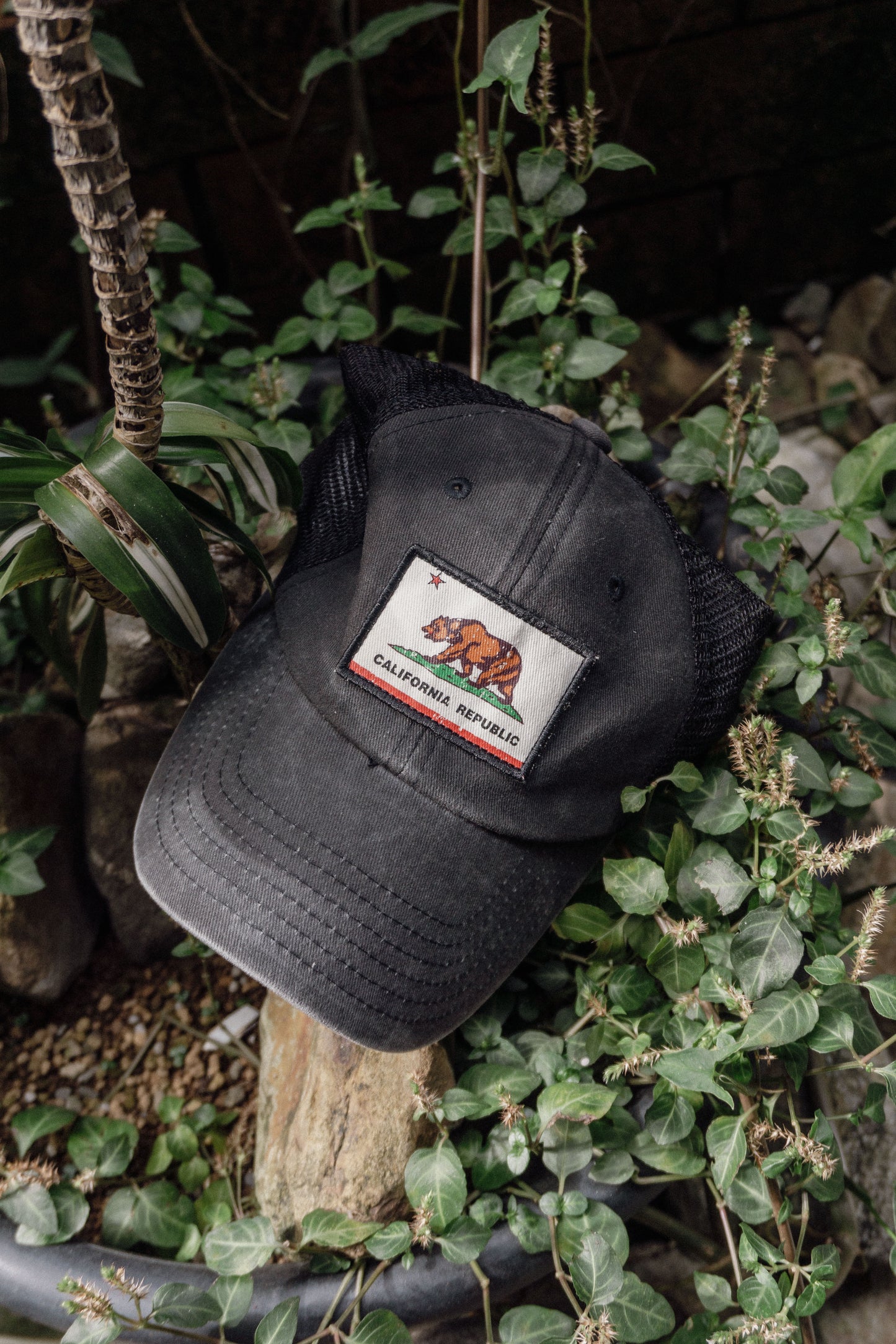 Hi-Five California Badger Dark Grey Trucker - American Needle