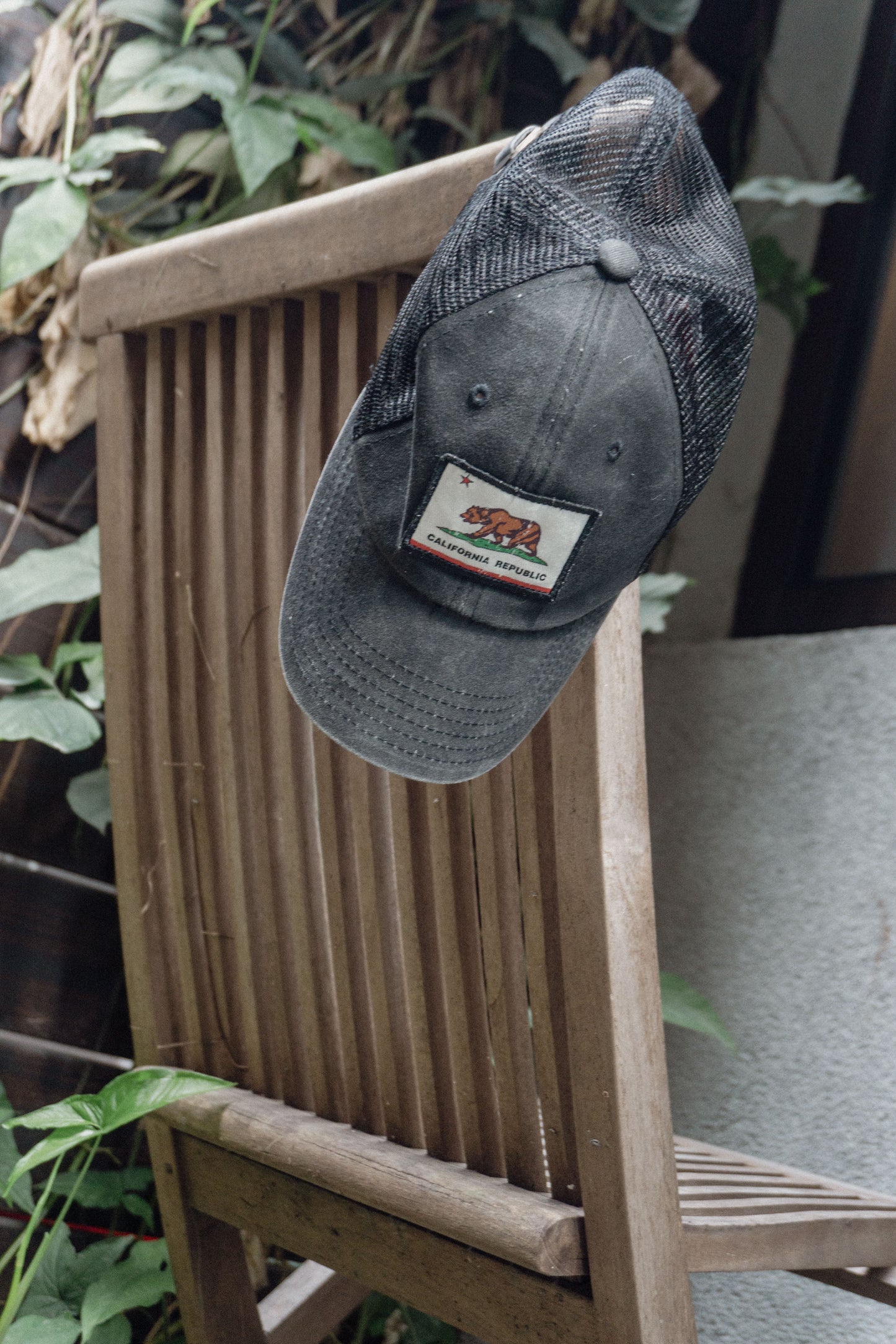Hi-Five California Badger Dark Grey Trucker - American Needle