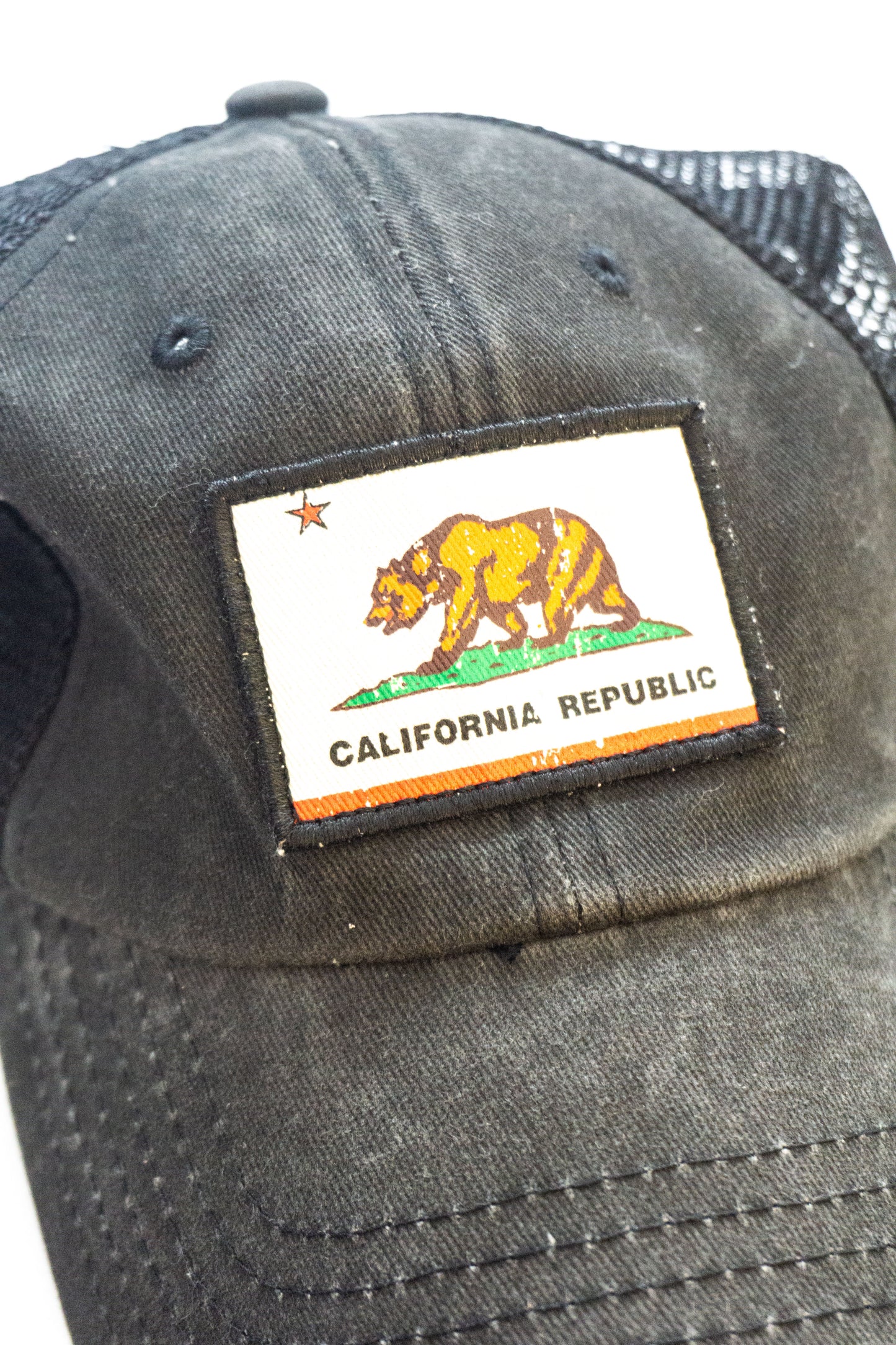 Hi-Five California Badger Dark Grey Trucker - American Needle