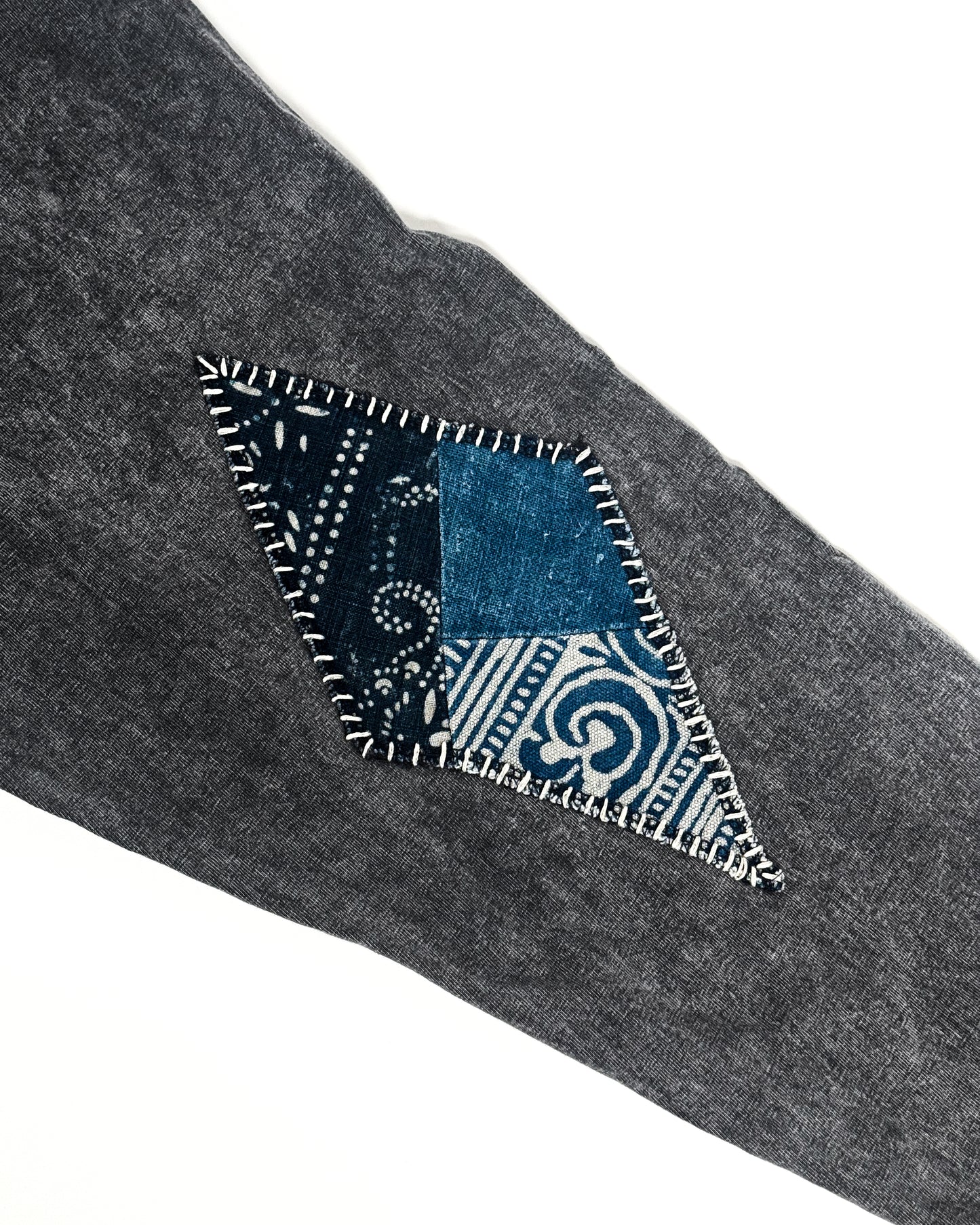 Hi-Five: Elbow Patch Long Sleeve T-shirt
