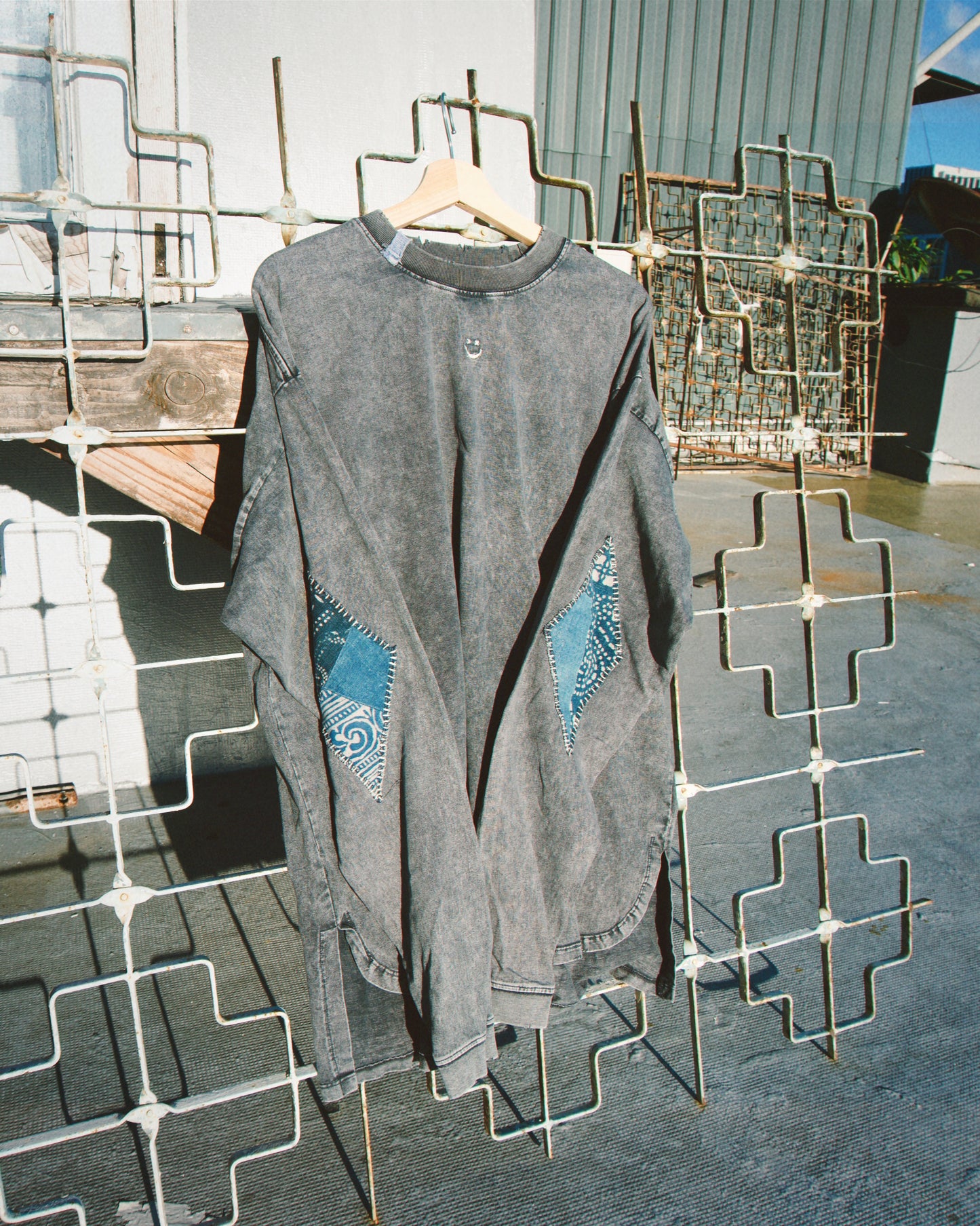 Hi-Five: Elbow Patch Long Sleeve T-shirt