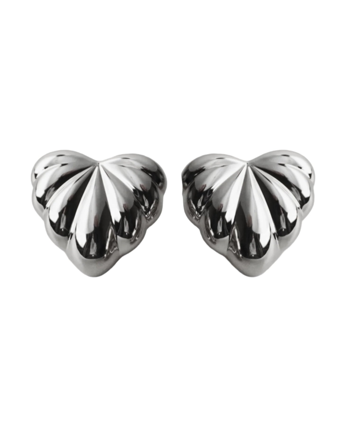 JILLIAN 心形耳環-耳針式 | HEART EARRINGS