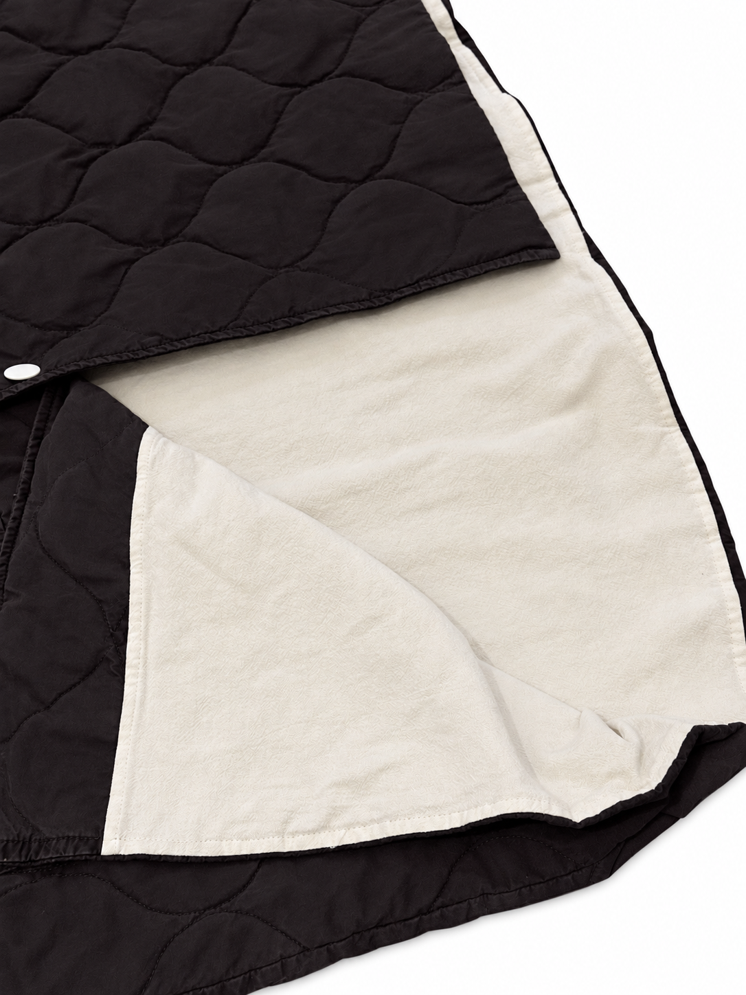 Hi-Five: Long Quilted Jacket by Ink Chen