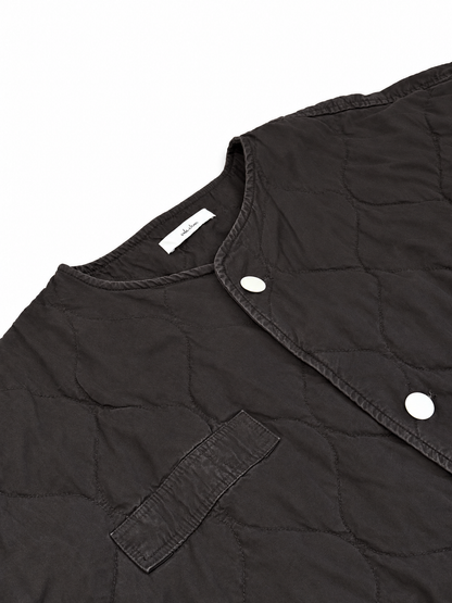 Hi-Five: Long Quilted Jacket by Ink Chen