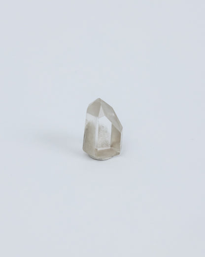 白幽靈水晶柱 小礦標盒 | Mini White Phantom Quartz Column Mineral