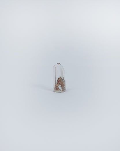 異象金字塔水晶柱 小礦標盒 | Mini Phantom Pyramid Quartz Column Mineral