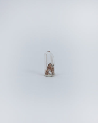 異象金字塔水晶柱 小礦標盒 | Mini Phantom Pyramid Quartz Column Mineral