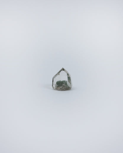 綠幽靈水晶柱 小礦標盒 | Green Phantom Crystal Column Small Mineral