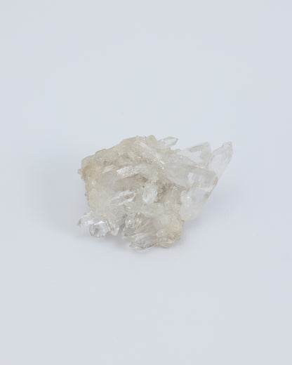 Wooden Base Series: Clear Quartz Cluster 白水晶簇