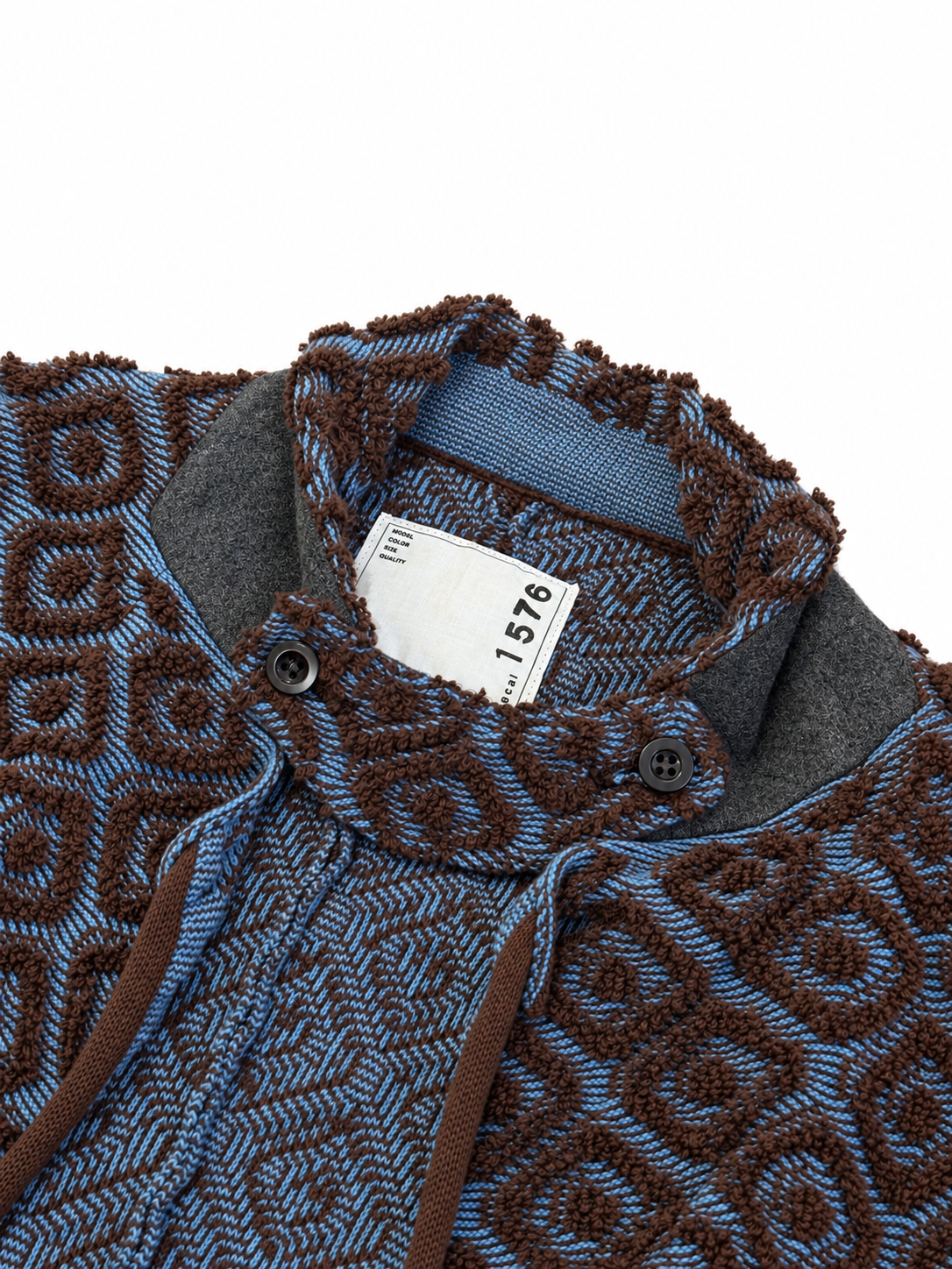 Hi-Five: SACAI 1576 Textured Jacquard Jacket