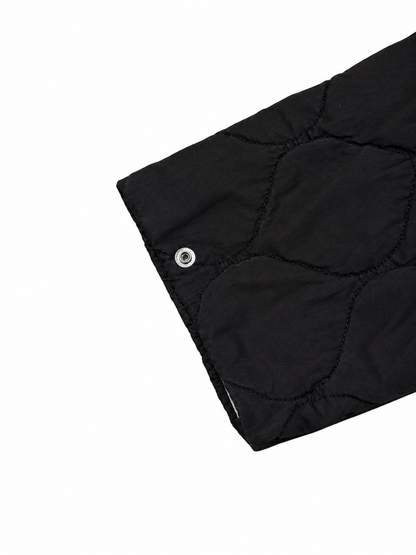 Hi-Five: Long Quilted Jacket by Ink Chen