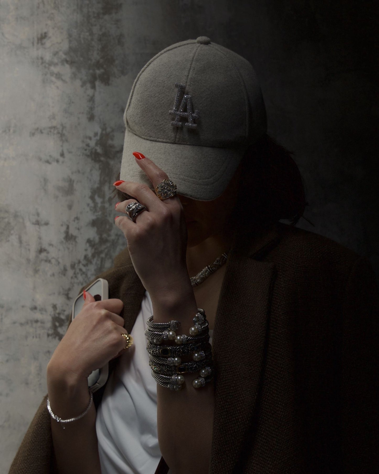 "LA" West Coast Brooch