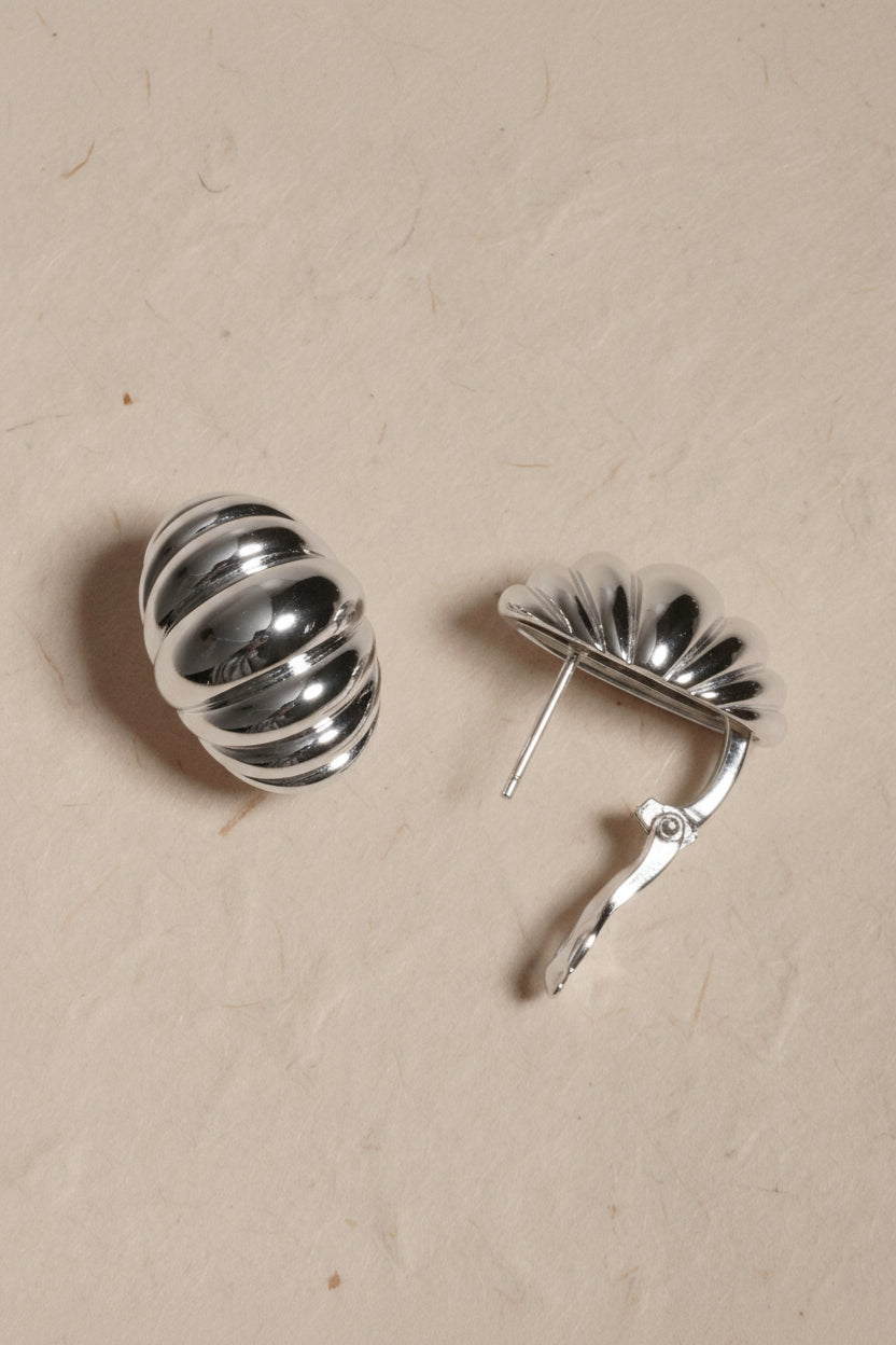 Bridgette Earring Studs- Silver