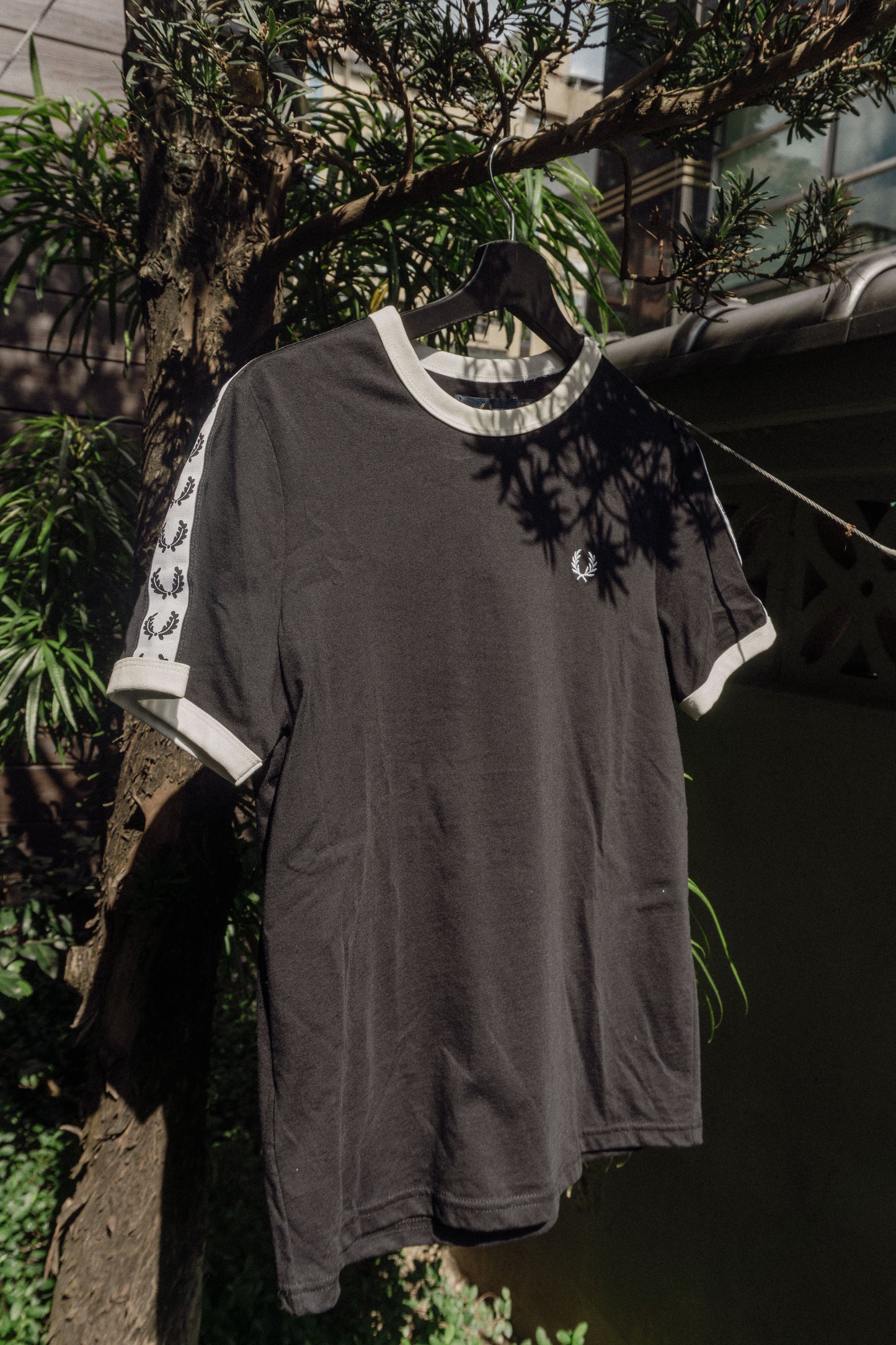 Hi-Five: Fred Perry Taped Ringer T-Shirt