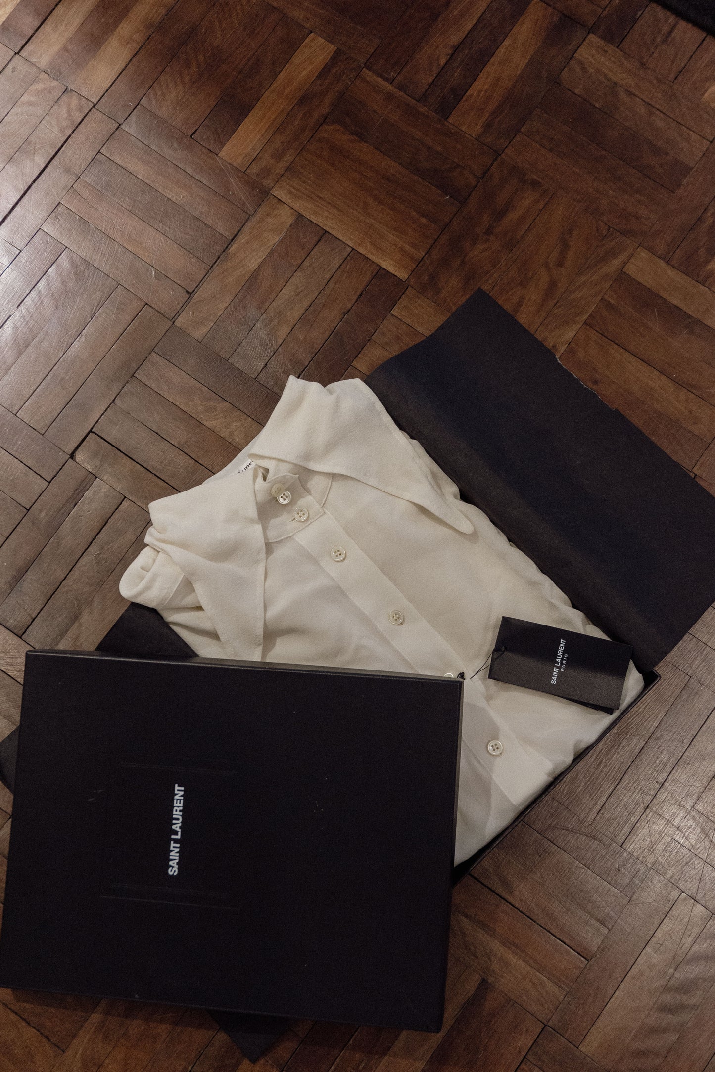Hi-Five: YSL SS19 Cream Blouse