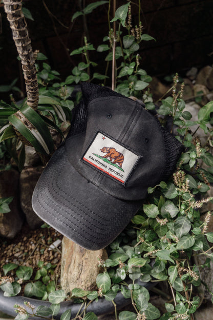 Hi-Five California Badger Dark Grey Trucker - American Needle