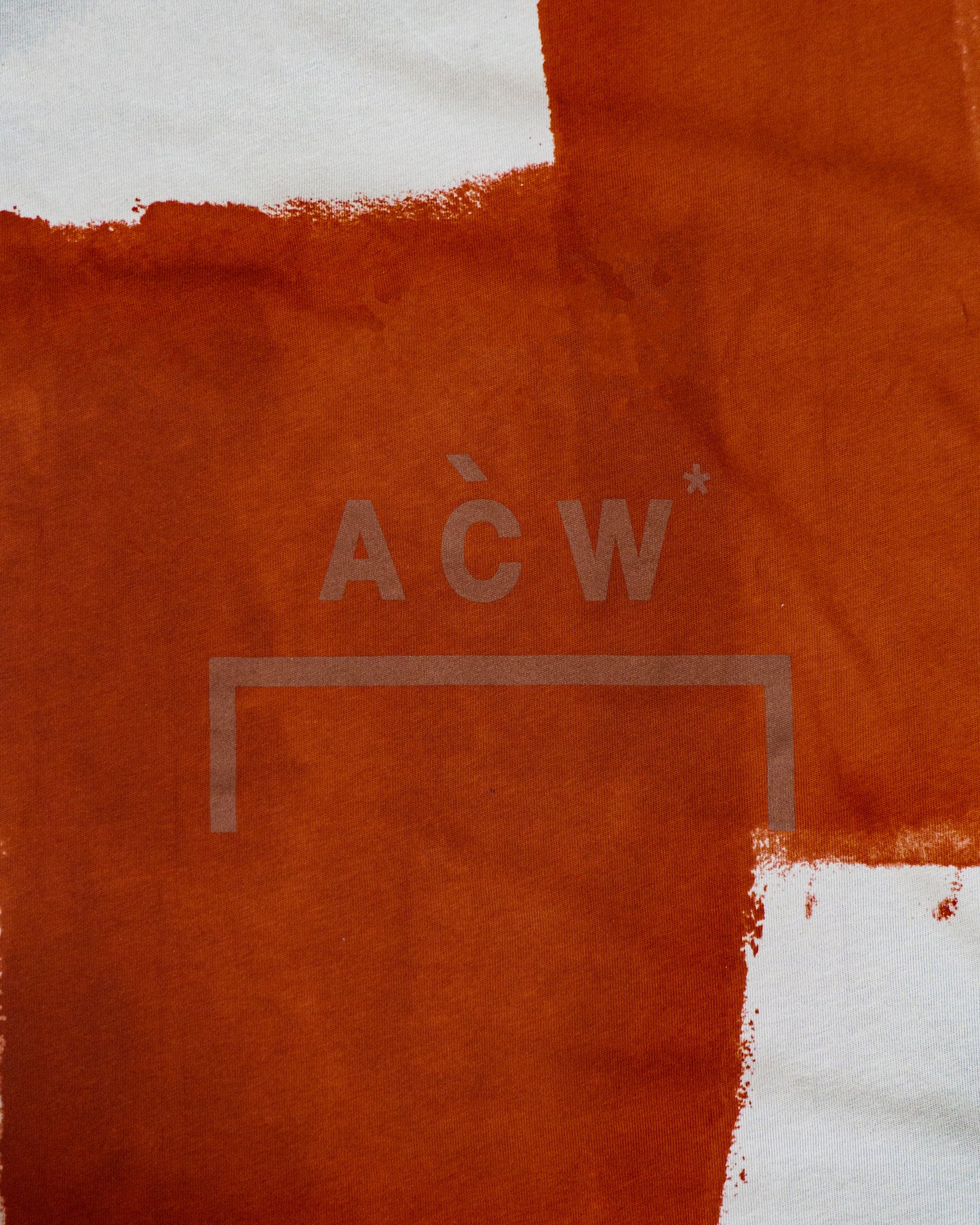 Hi-Five: A-COLD-WALL* ACW Red Paint T-Shirt