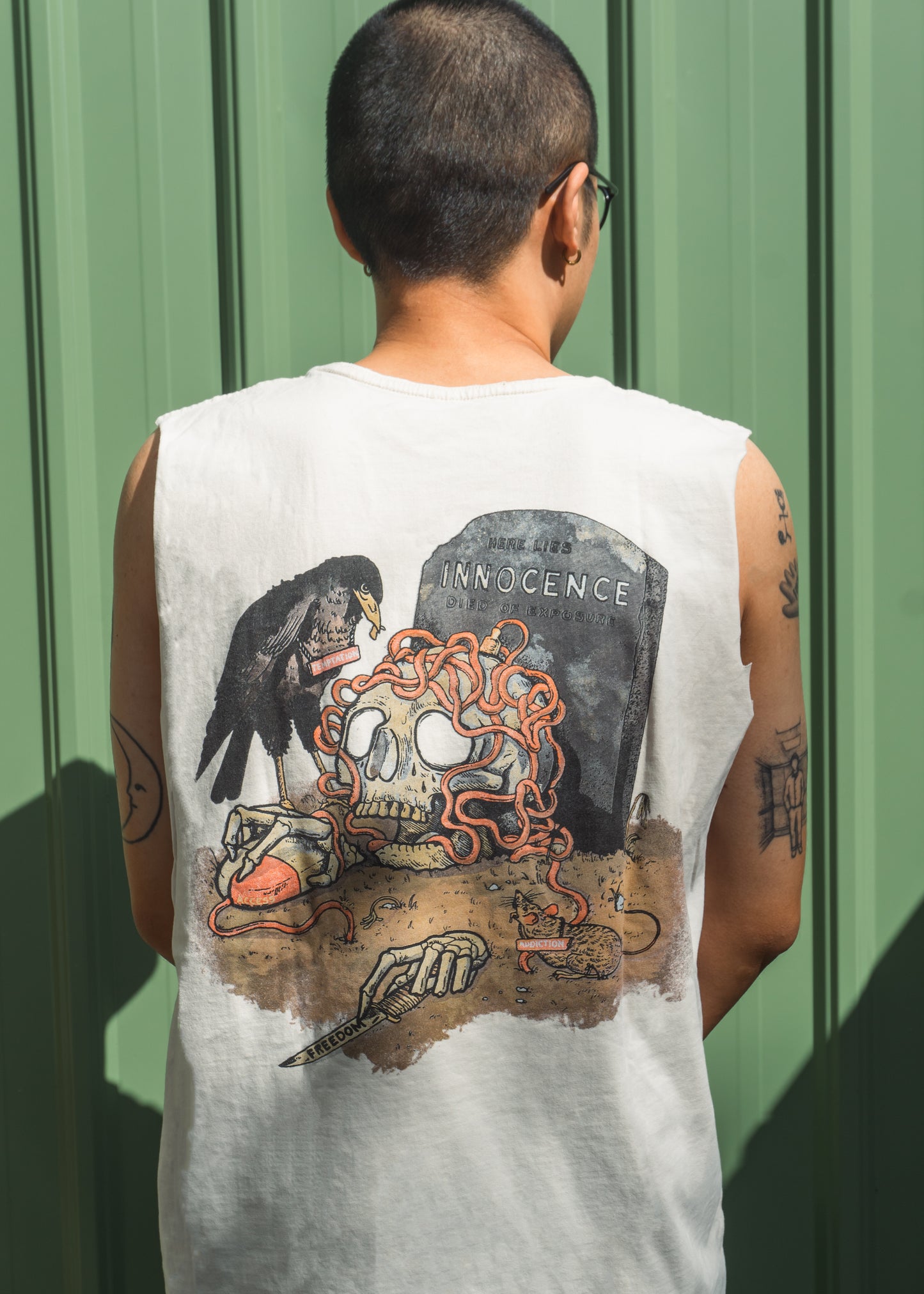 Hi-Five: Death of Innocence - Ecru Tee