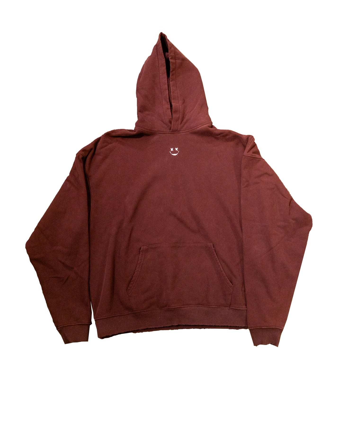 Hi-Five: Maroon Hoodie by New Tattoo Studio