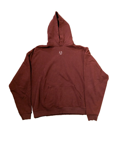 Hi-Five: Maroon Hoodie by New Tattoo Studio