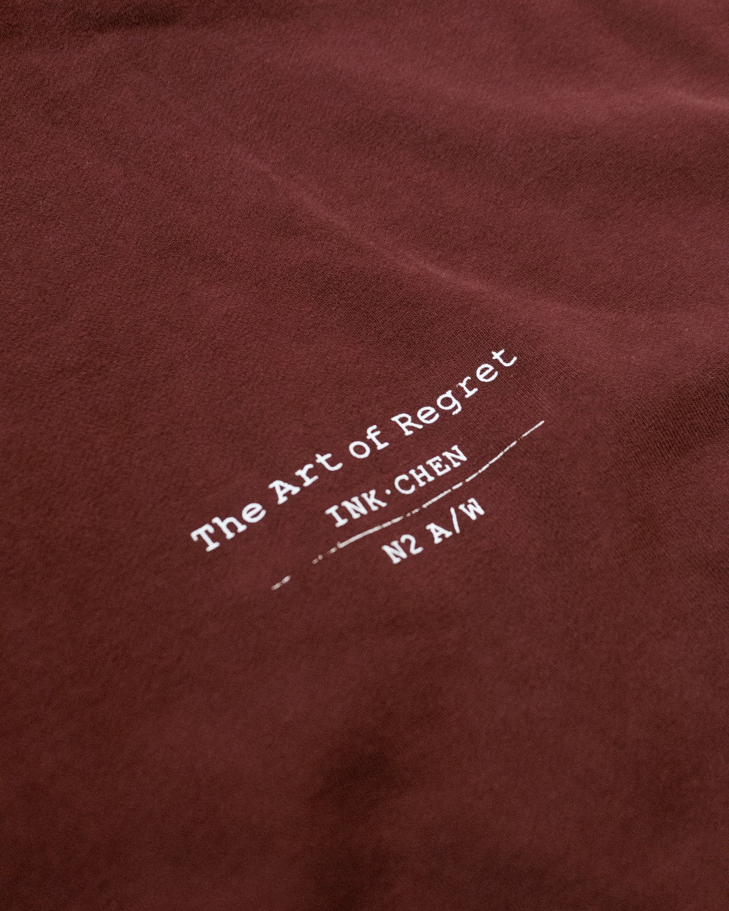 Hi-Five: Maroon Hoodie by New Tattoo Studio