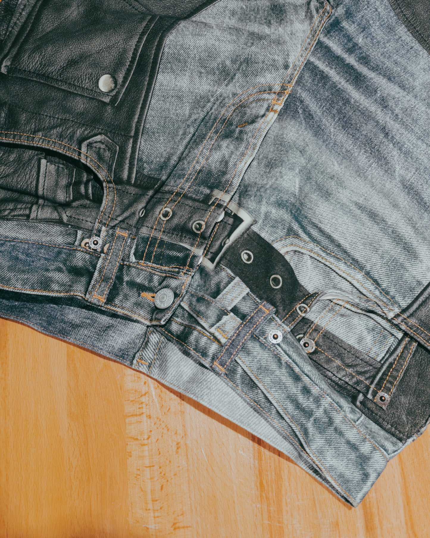 Hi-Five: Acne Studio Trompe Loeil Chaps Jeans