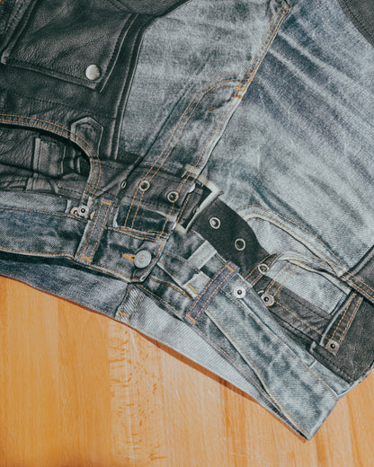 Hi-Five: Acne Studio Trompe Loeil Chaps Jeans