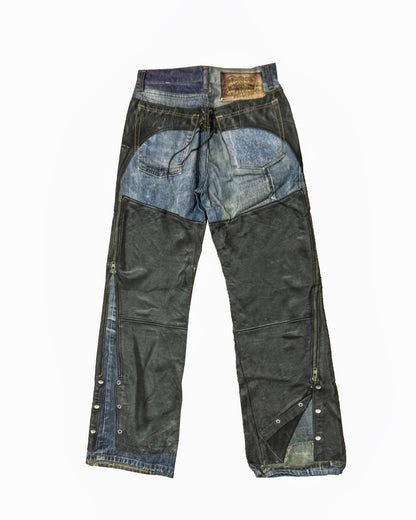 Hi-Five: Acne Studio Trompe Loeil Chaps Jeans