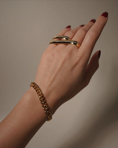 Faith Bracelet- Gold