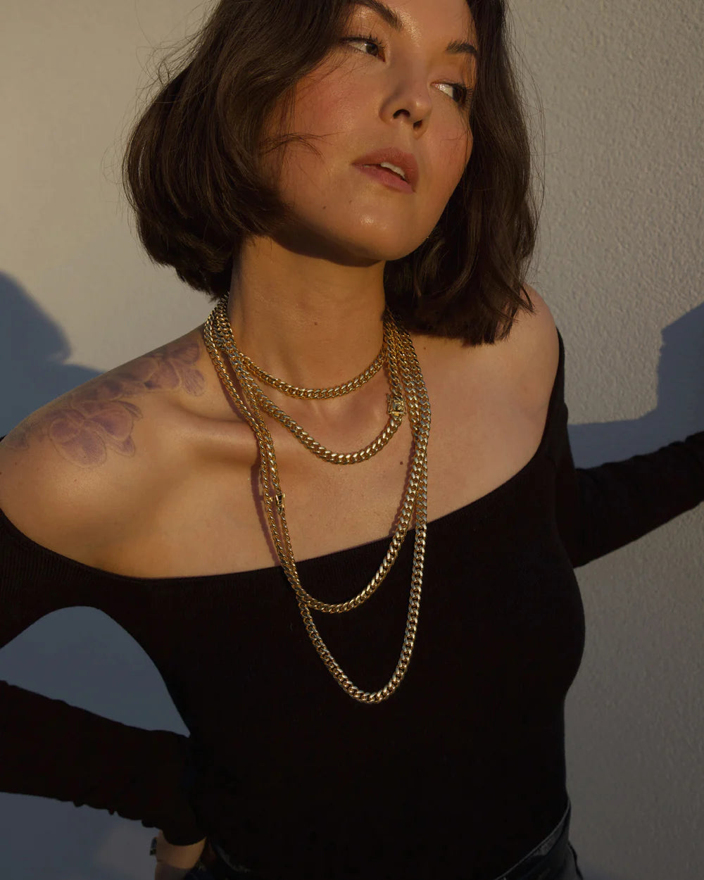 Faith Necklace- Gold