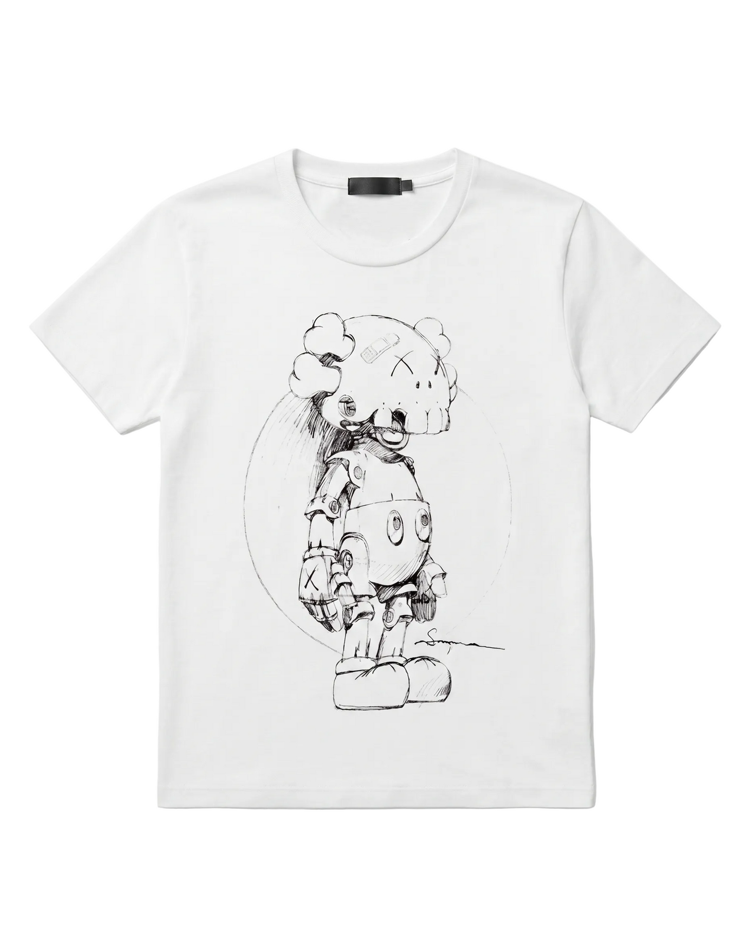 Hi-Five: OriginalFake (KAWS and artist Hajime Sorayama) T-shirt