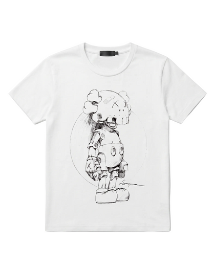 Hi-Five: OriginalFake (KAWS and artist Hajime Sorayama) T-shirt