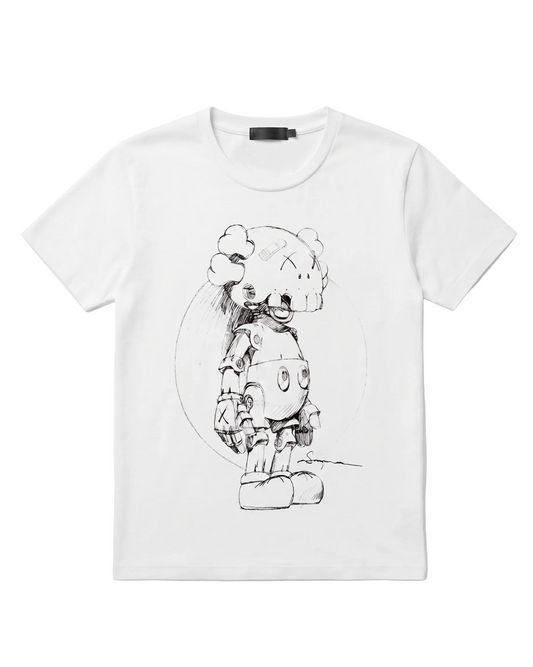 Hi-Five: OriginalFake (KAWS and artist Hajime Sorayama) T-shirt