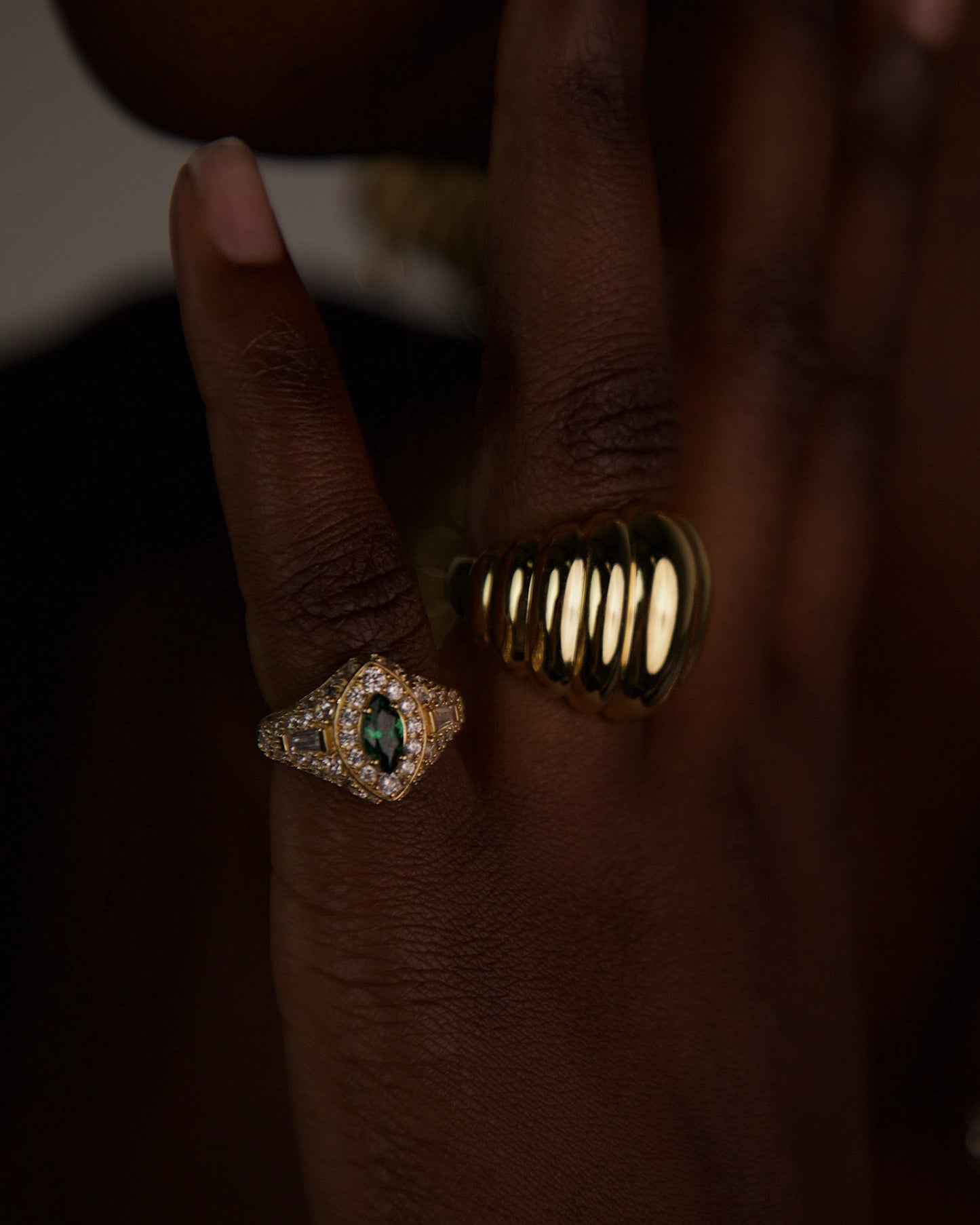 Bridgette Pinky Ring- Gold
