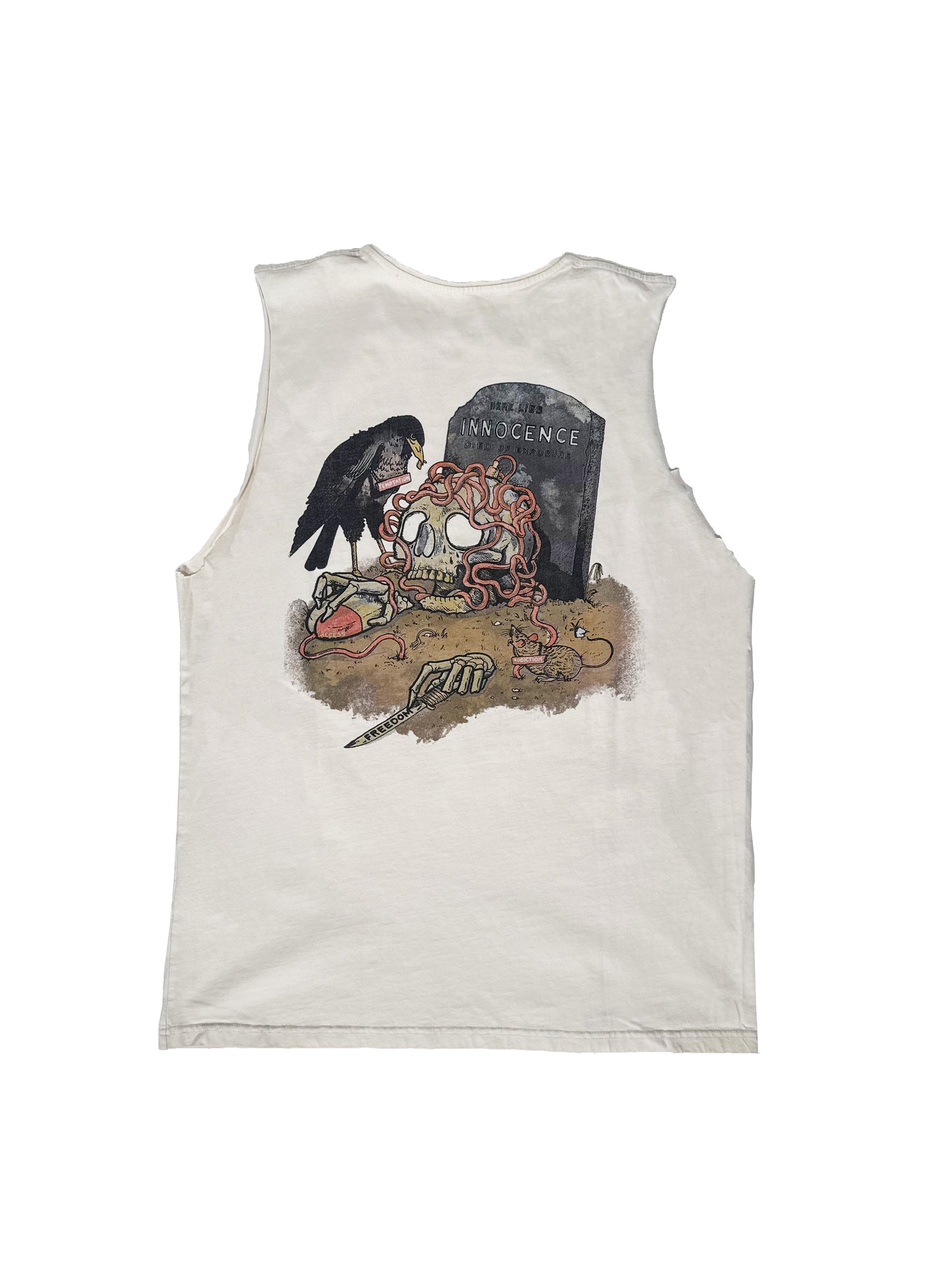 Hi-Five: Death of Innocence - Ecru Tee