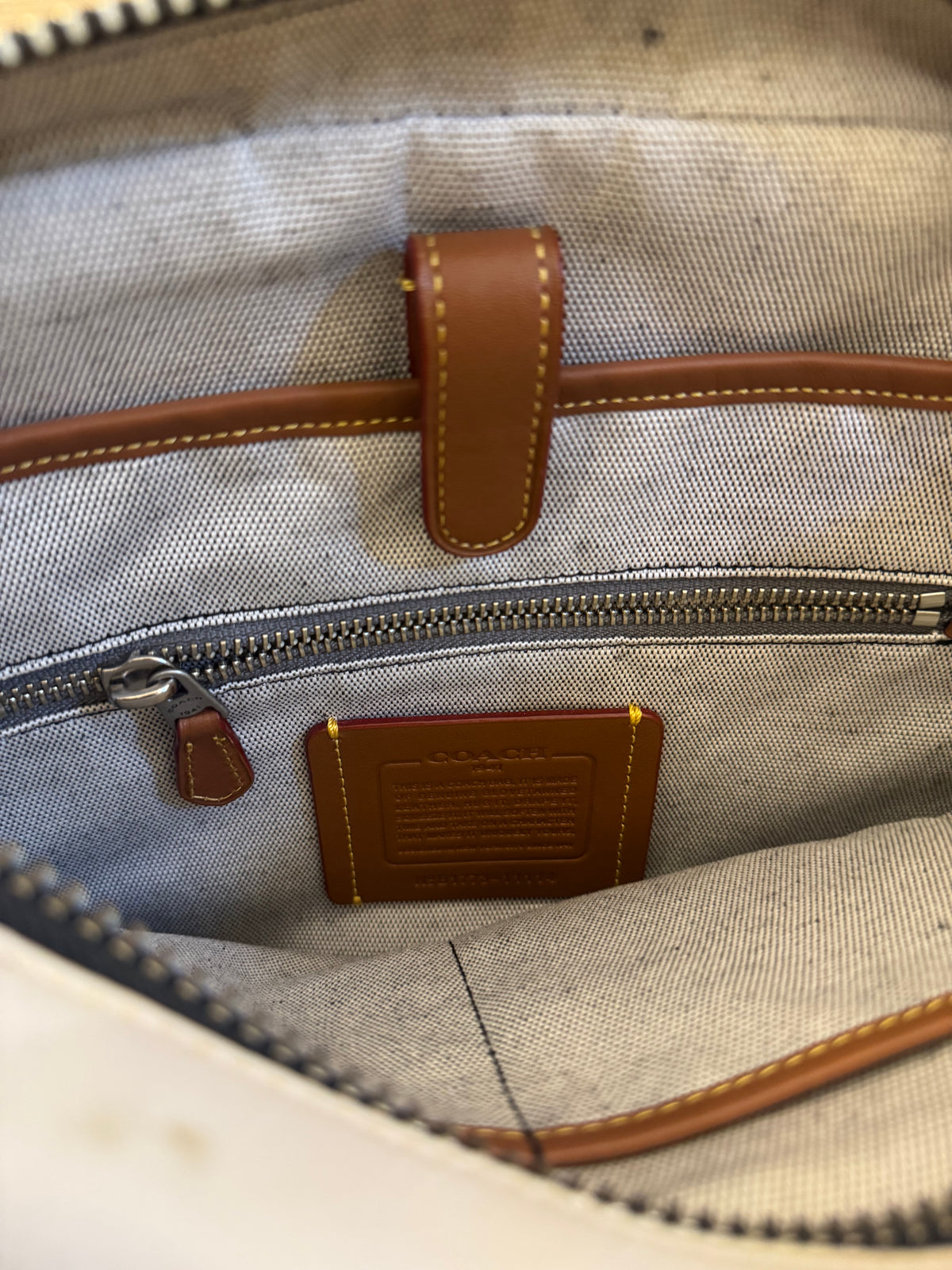 Hi-Five: Coach 1941 x NASA Glovetanned Leather Dylan Bag