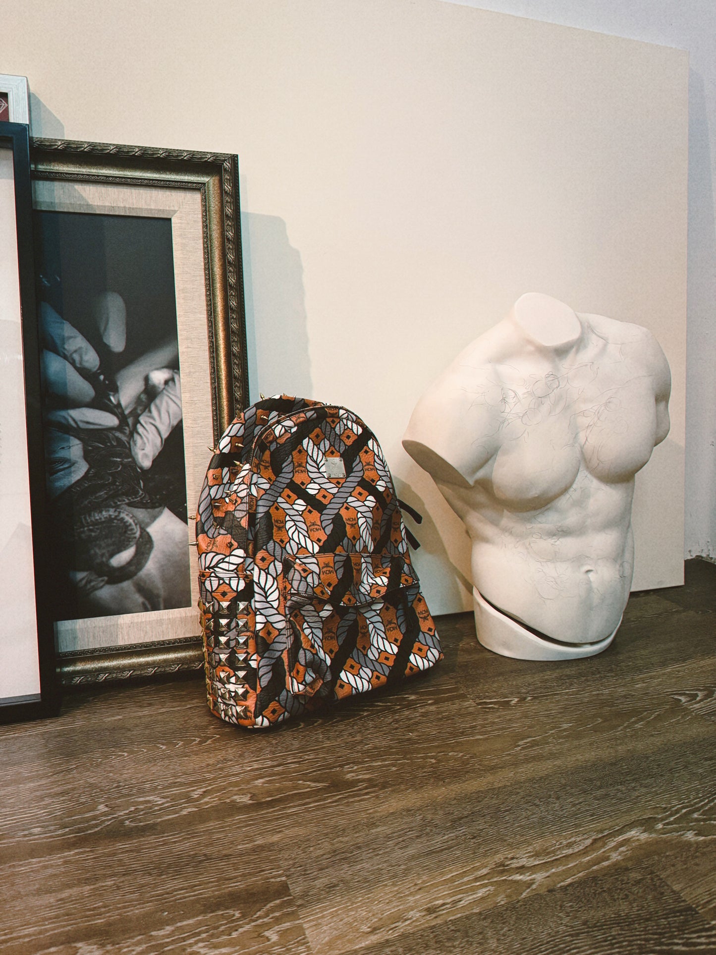 Hi-Five: MCM Spiked Backpack