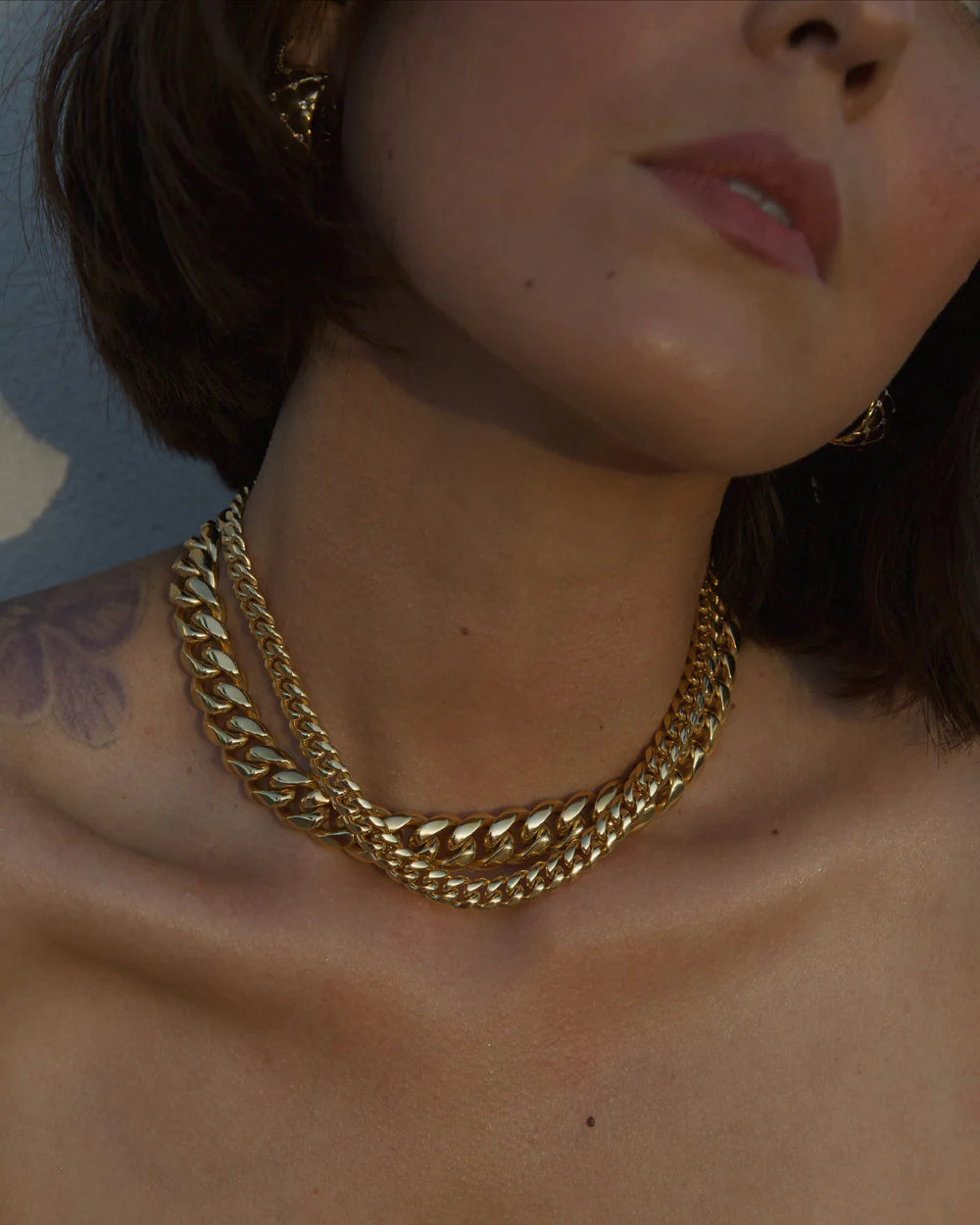 Faith Necklace- Gold