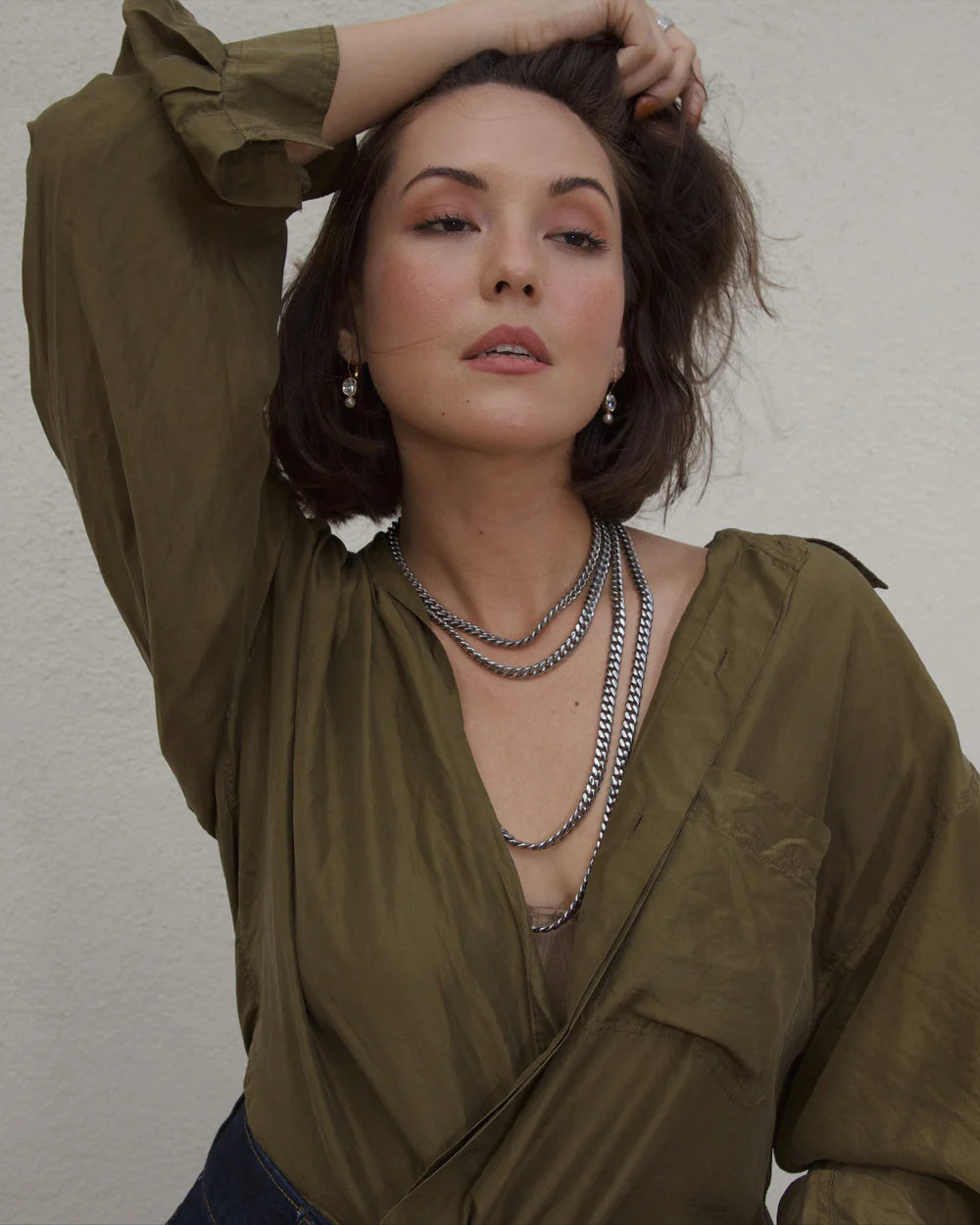 Faith Necklace- Silver