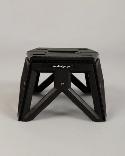 Foldable Stool | Jet Black