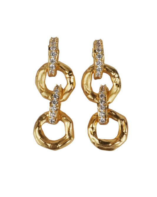 Rhea 垂墜耳環-耳針式 | RHEA DROP EARRINGS