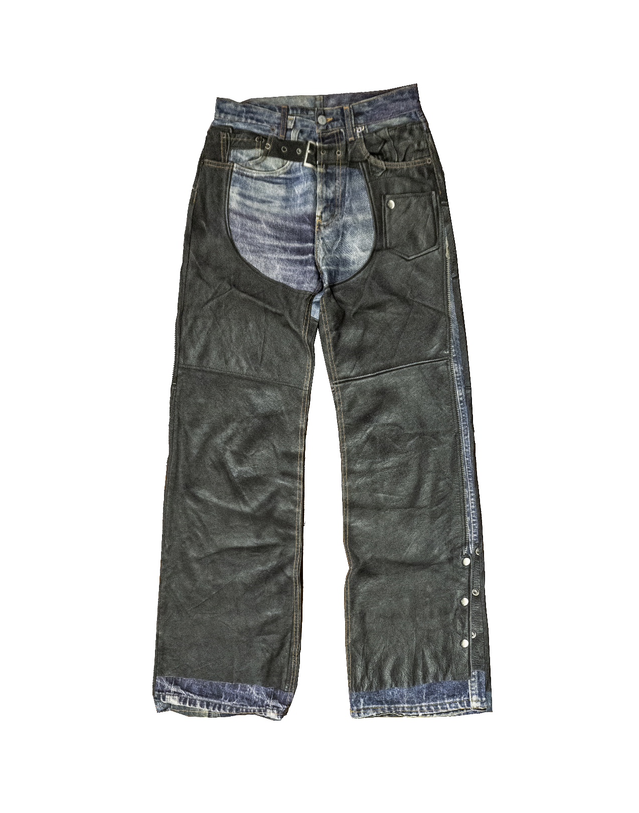 Hi-Five: Acne Studio Trompe Loeil Chaps Jeans