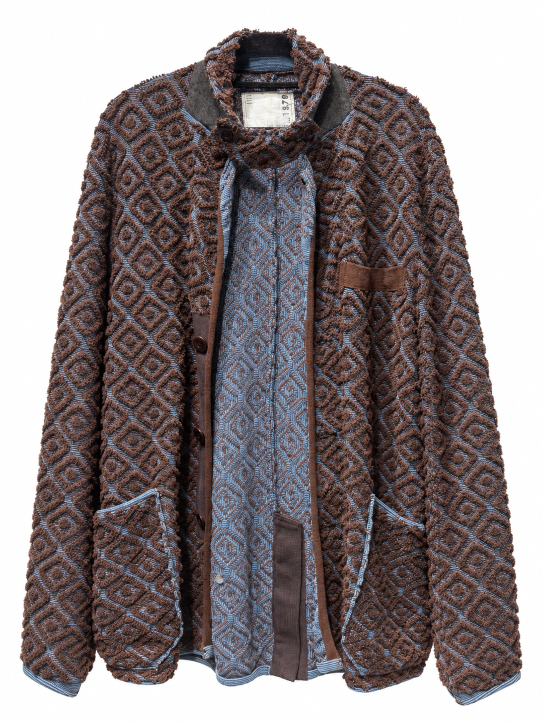 Hi-Five: SACAI 1576 Textured Jacquard Jacket
